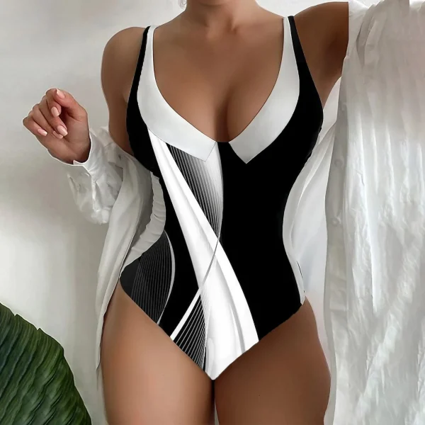 Sexy One Piece Brazilian Hi-Cut Monokini Swimsuit Beachwear